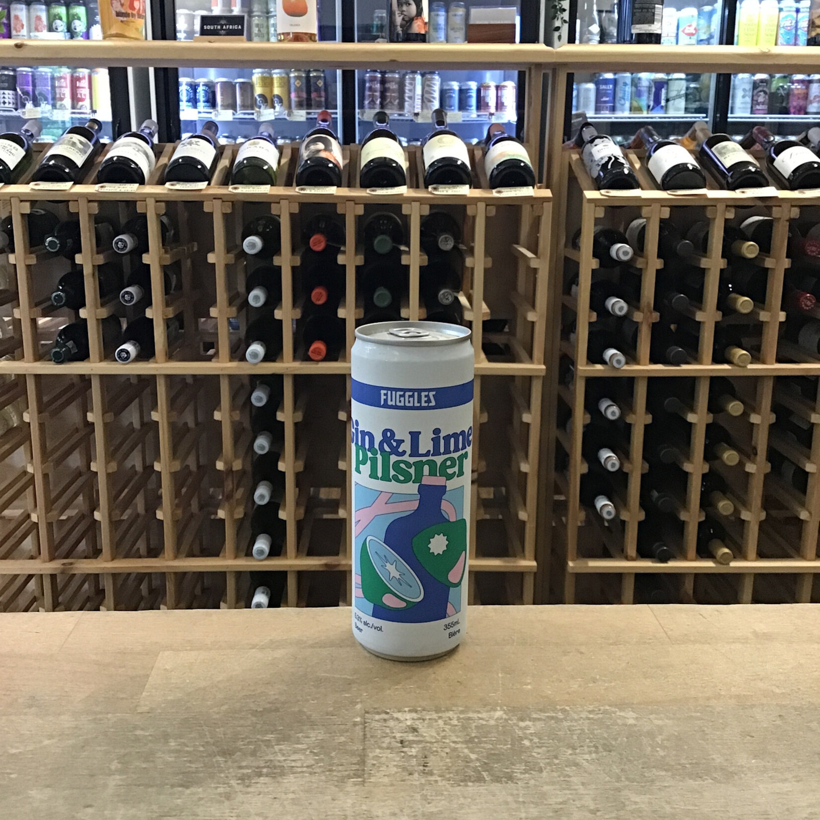Gin & Lime Pilsner, Fuggles Brewing 355ml 5.3%