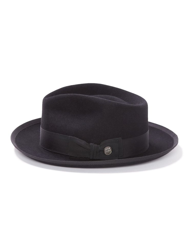 Whippet Fur Felt Teardrop Fedora Hat STETSON
