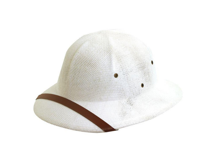 Pith Helmet Vented Straw Hat DORFMAN PACIFIC