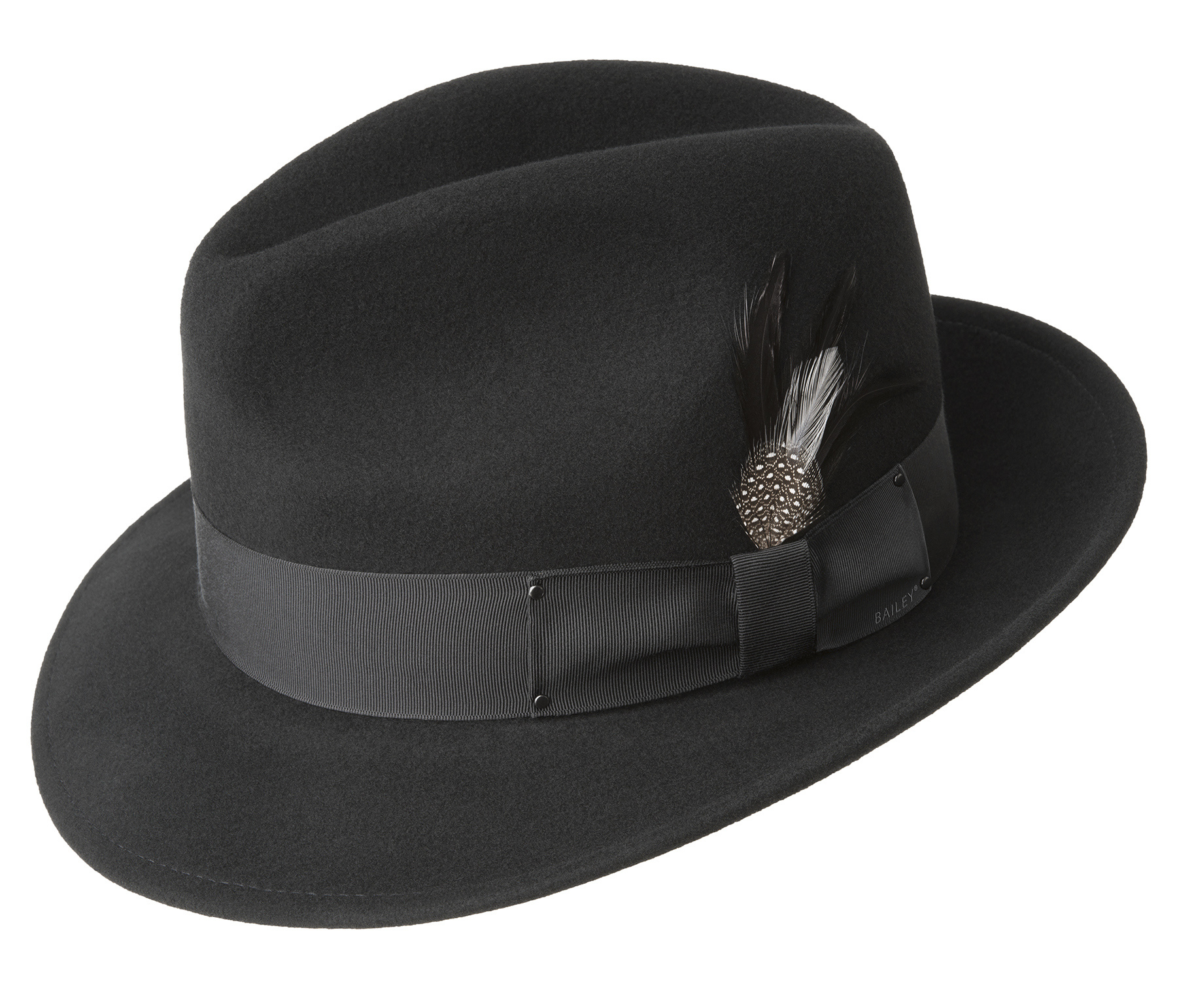 Landry BAILEY Black Wool Felt Cowboy Hat | Fast Shipping | Henri Henri
