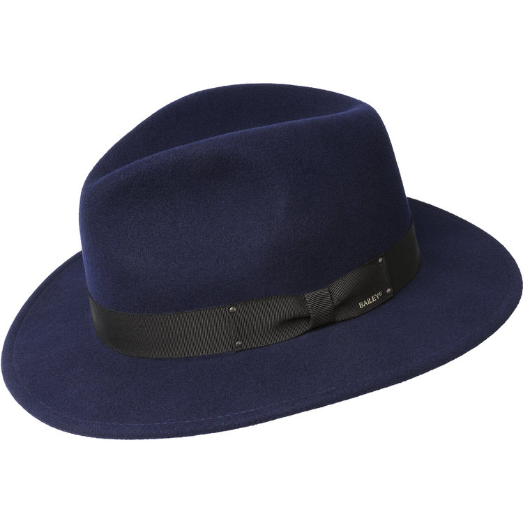 Curtis Wool Felt Fedora BAILEY