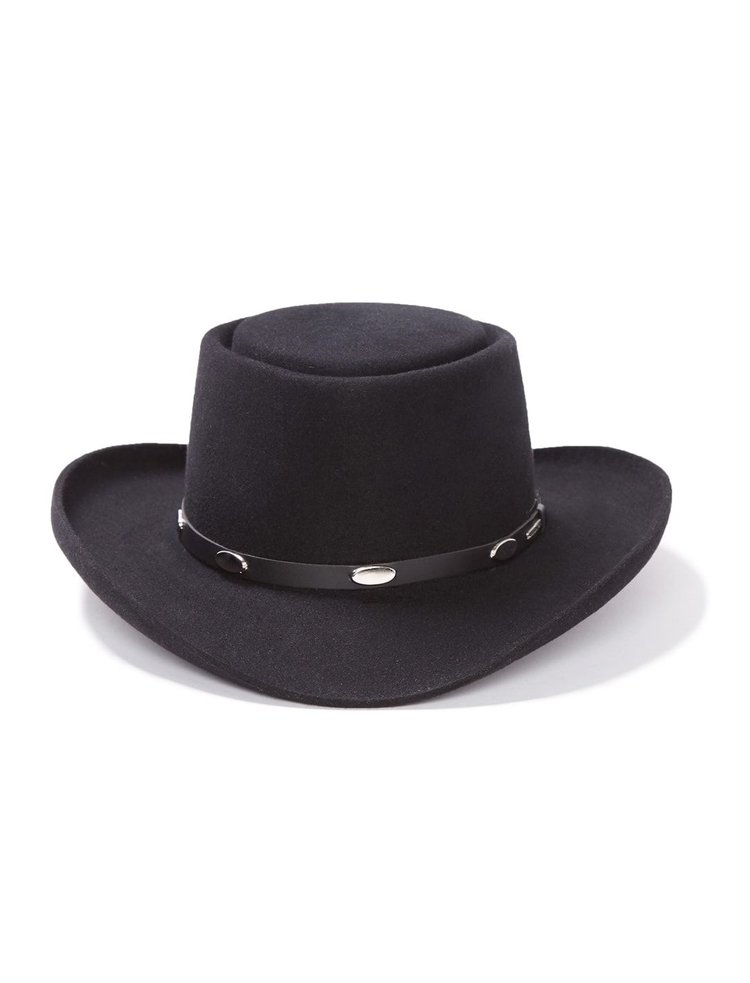 Royal Flush Fur Felt Black Cowboy Hat STETSON | Henri Henri - Henri Henri