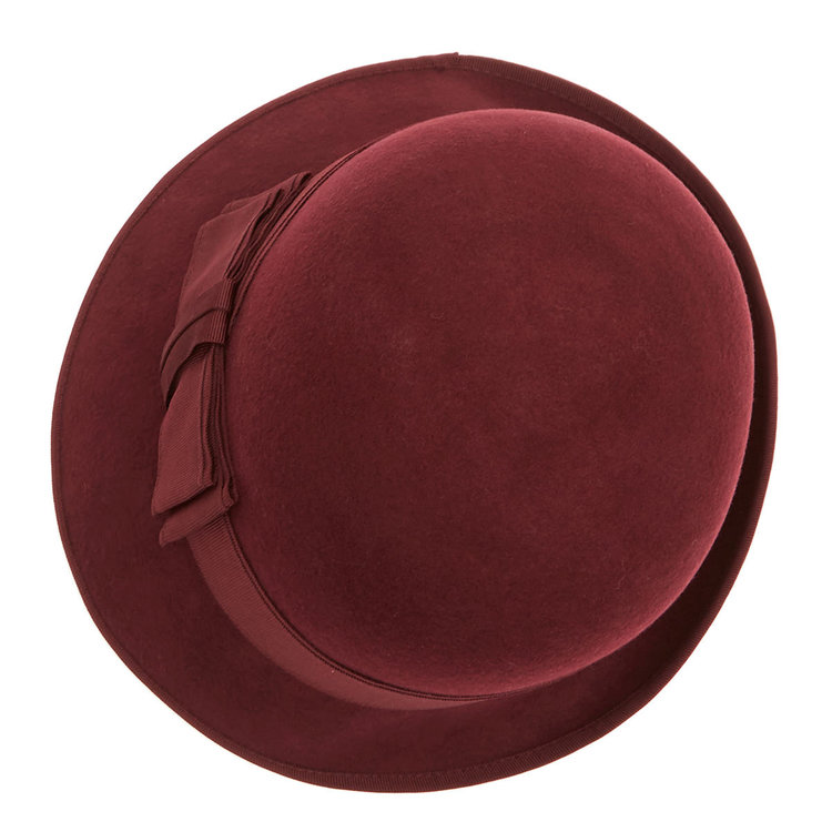 Cloche Adjustable Wool Felt Women's Hat CHRISTYS'