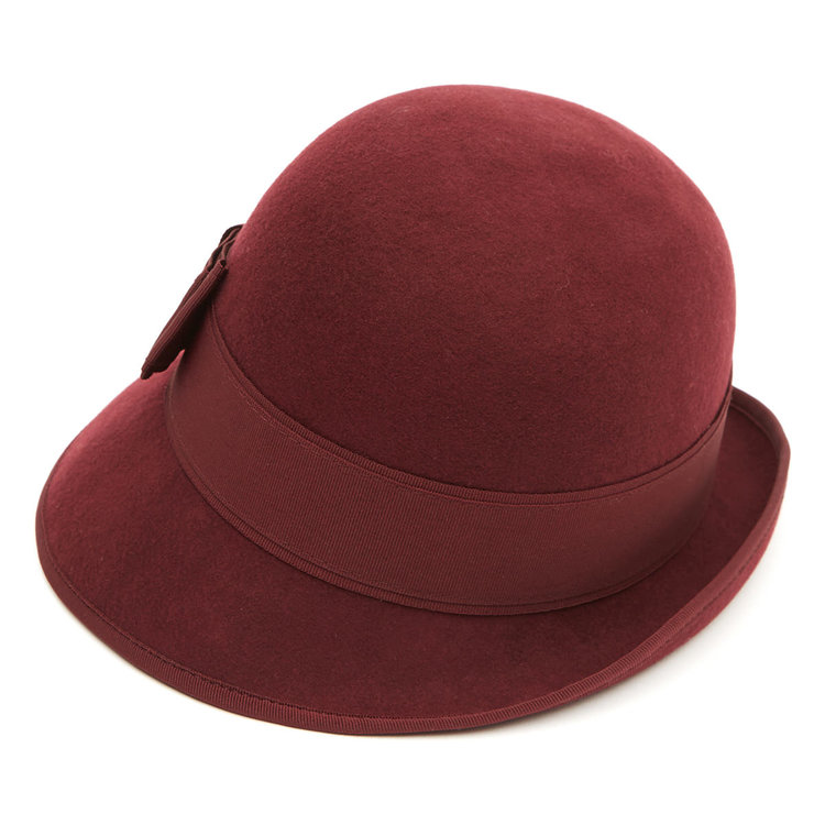 Cloche Adjustable Wool Felt Women's Hat CHRISTYS'