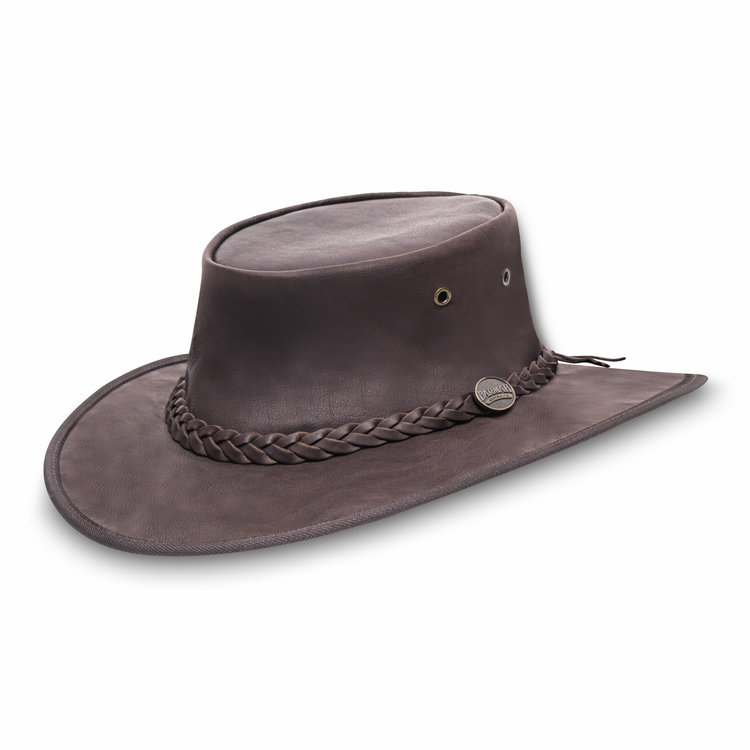 Chapeau Sundowner Kangaroo Cuir Souple BARMAH
