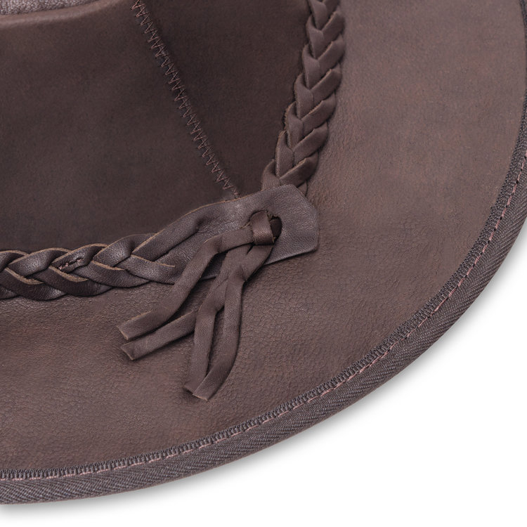 Chapeau Sundowner Kangaroo Cuir Souple BARMAH