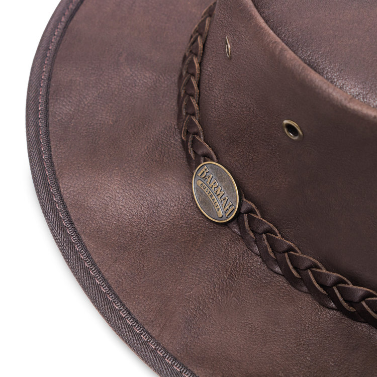 Sundowner Kangaroo Soft Leather Hat BARMAH