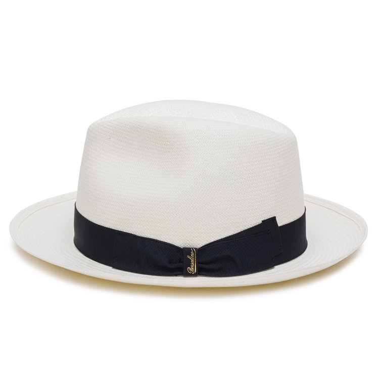 Panama Fine Medium Brim Blanc
