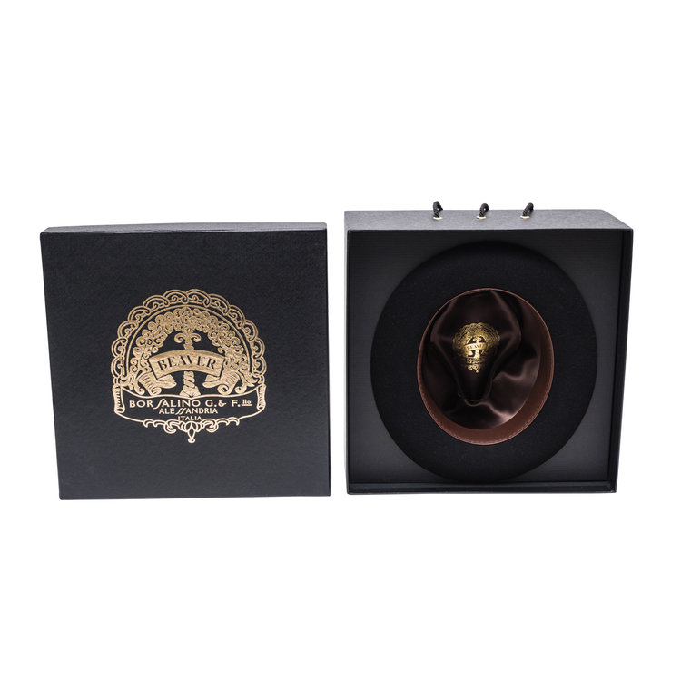 Chapeau Feutre Fourrure Imperméable Beaver BORSALINO