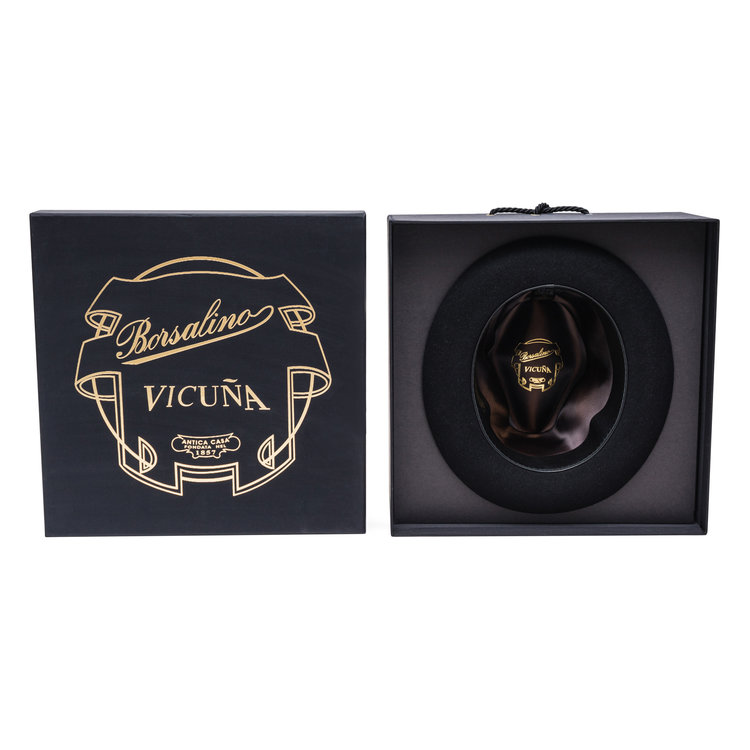 Fedora Feutre Fourrure Rare Vicuna BORSALINO