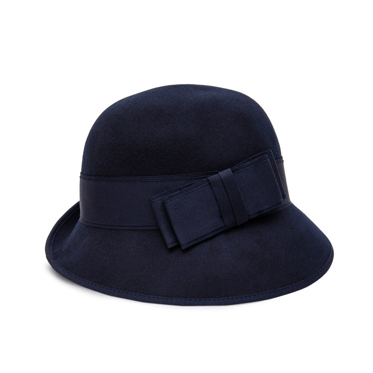 Cloche Adjustable Wool Felt Women's Hat CHRISTYS'