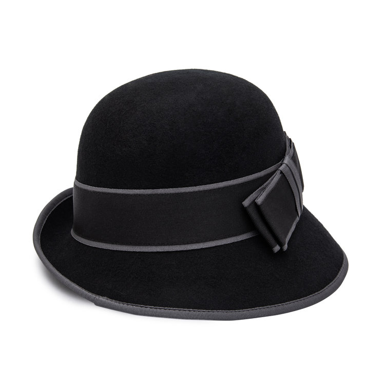 Chapeau Cloche Femme Feutre Laine Ajustable CHRISTYS'