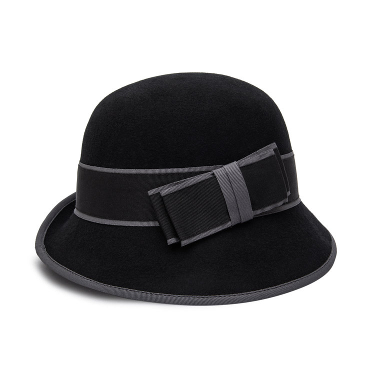 Cloche Adjustable Wool Felt Women's Hat CHRISTYS'