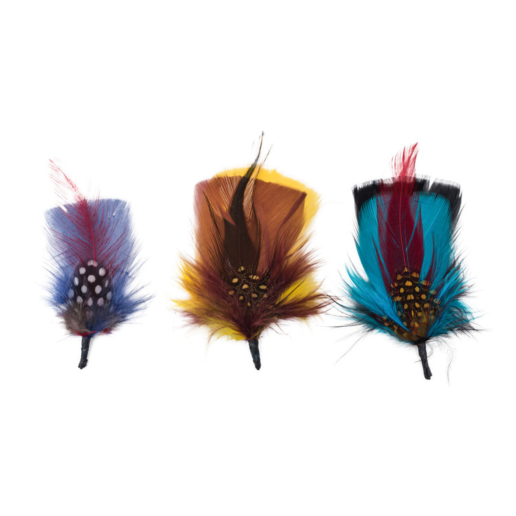 Plumes à Chapeau Artisanales Assorties HENRI HENRI