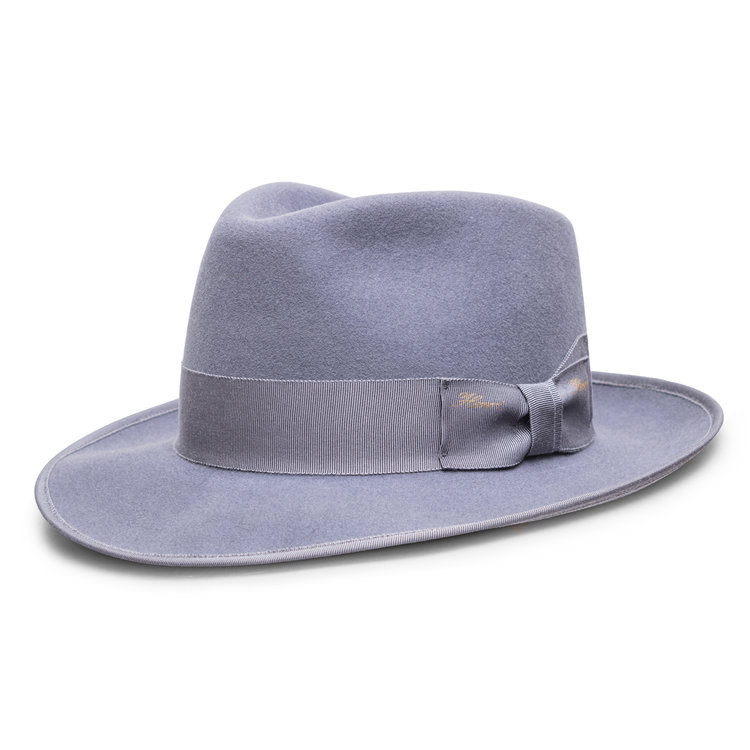 Alexis Fur Felt Teardrop Fedora Hat HENRI HENRI