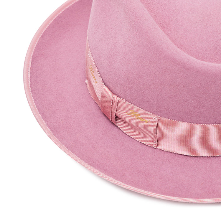 Alexis Fur Felt Teardrop Fedora Hat HENRI HENRI