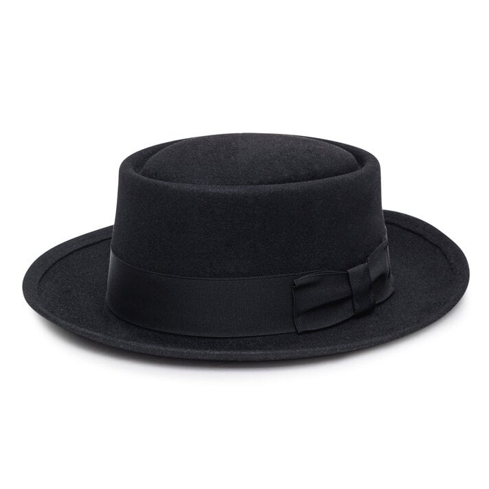 Chapeau Porkpie Bord Court Feutre Fourrure HENRI HENRI Henri Henri Henri Henri