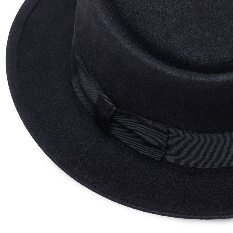 Chapeau Porkpie Large Feutre Fourrure HENRI HENRI