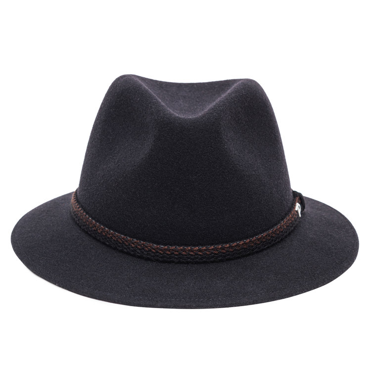 Fedora Feutre Laine Bord Valogne Potenza PANIZZA