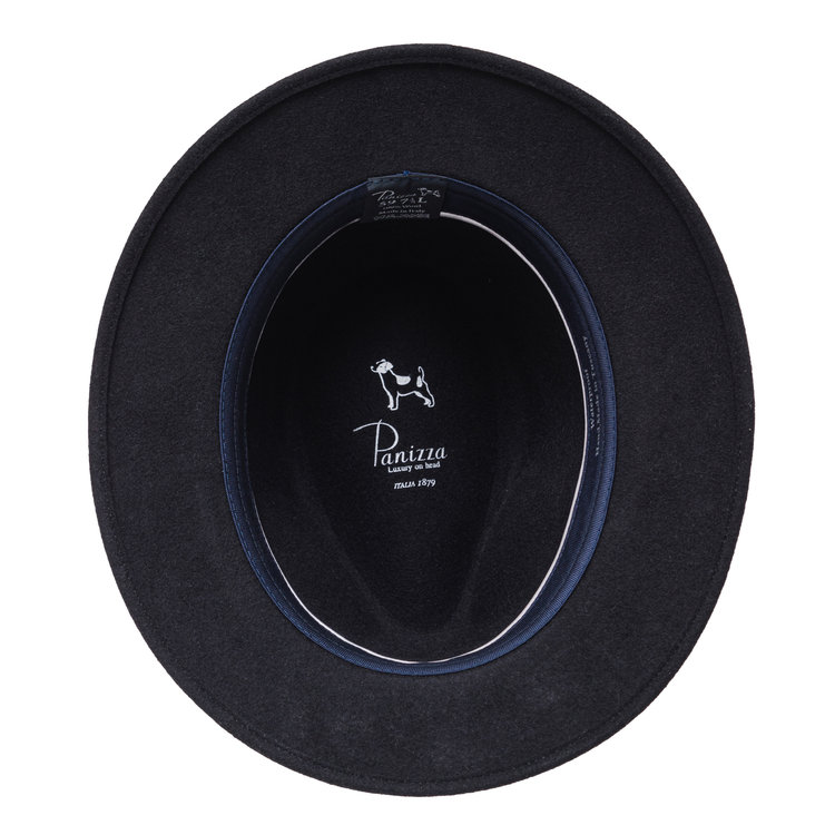 Fedora Feutre Laine Bord Valogne Potenza PANIZZA