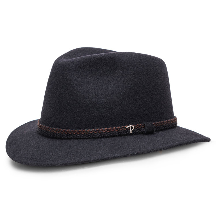 Potenza Safari Brim Wool Felt Fedora PANIZZA