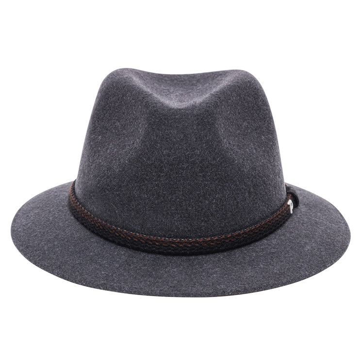Fedora Feutre Laine Bord Valogne Potenza PANIZZA