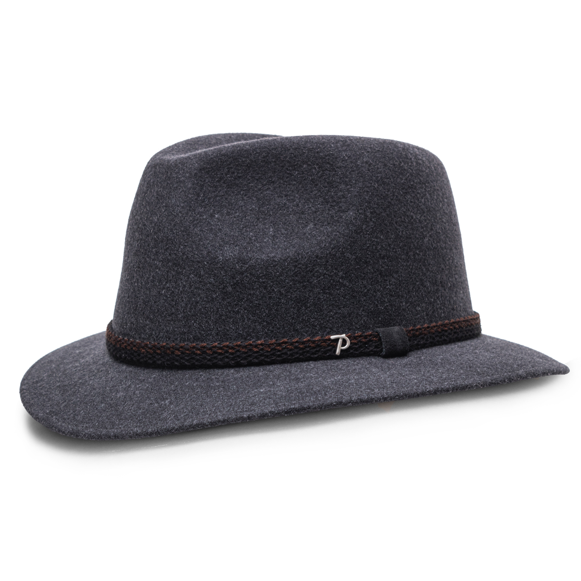 Potenza Safari Brim Wool Felt Fedora PANIZZA | Henri Henri