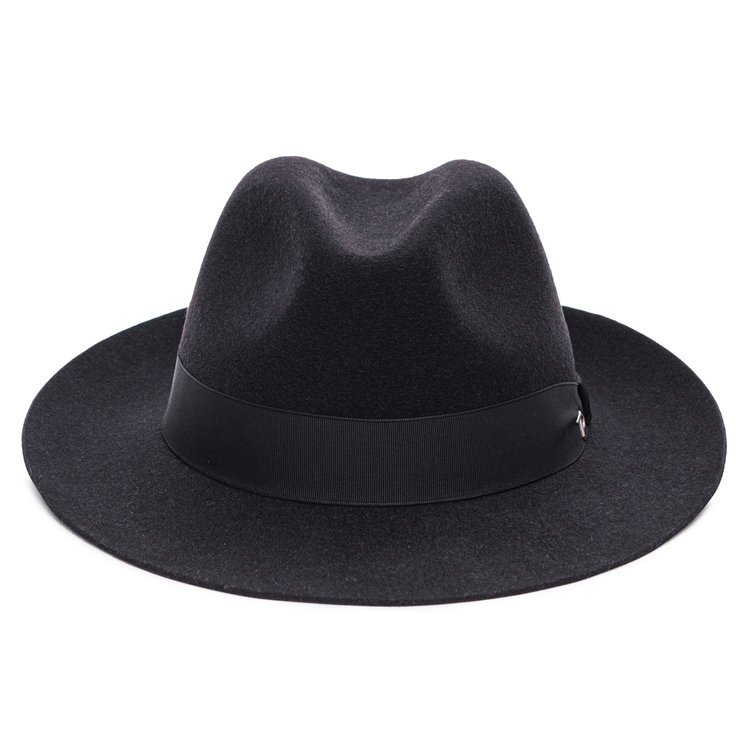 Fedora Feutre Laine Bord Large Pistoia PANIZZA