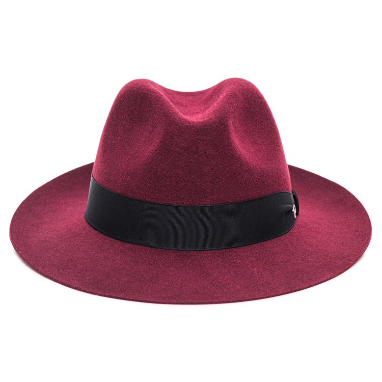 Fedora Feutre Laine Bord Large Pistoia PANIZZA