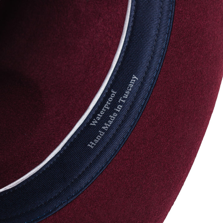 Fedora Feutre Laine Bord Large Pistoia PANIZZA