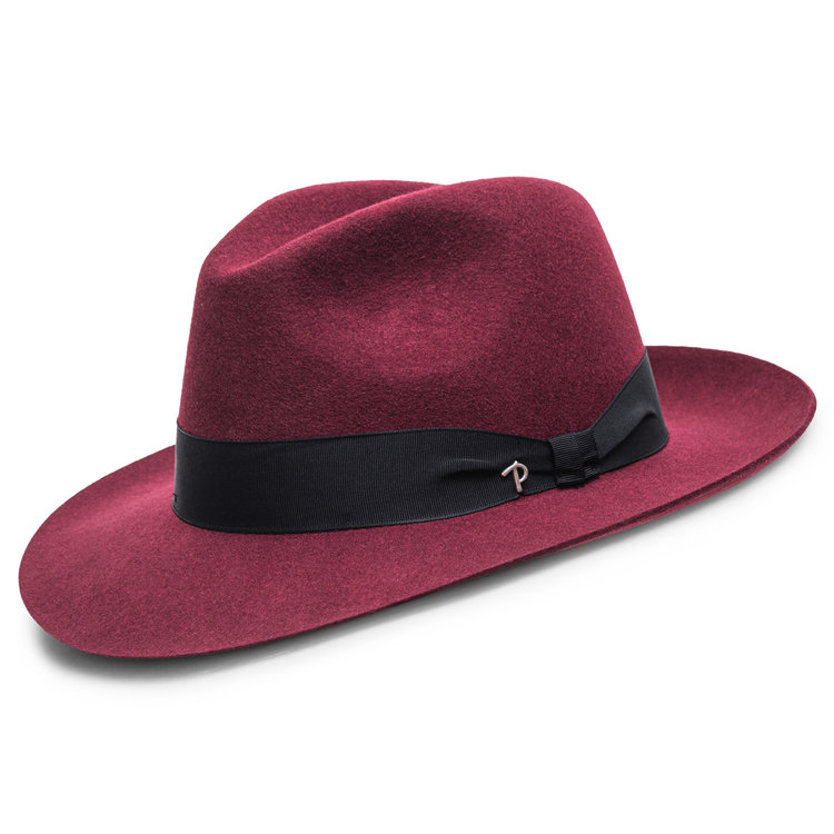 Pistoia Wide Brim Felt Fedora PANIZZA