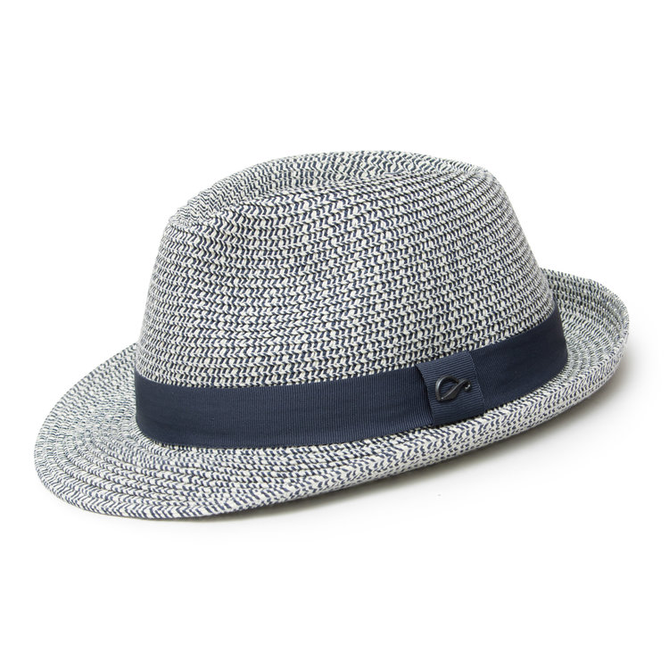 Onyx Summer Straw Trilby Hat GÖTTMANN