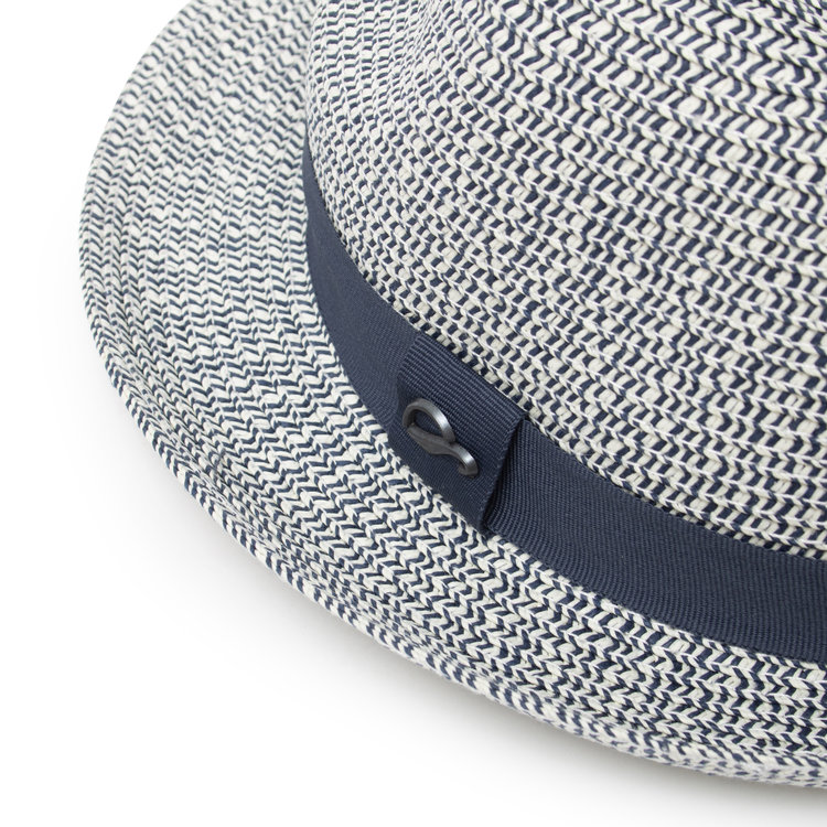 Onyx Summer Straw Trilby Hat GÖTTMANN