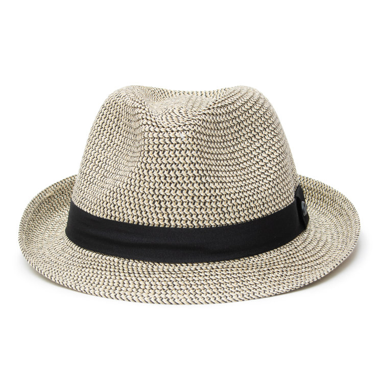 Onyx Summer Straw Trilby Hat GÖTTMANN
