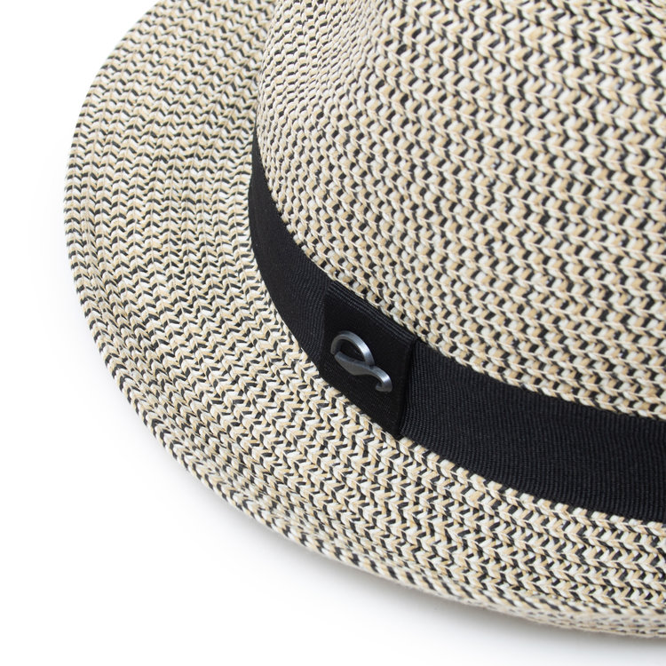 Onyx Summer Straw Trilby Hat GÖTTMANN