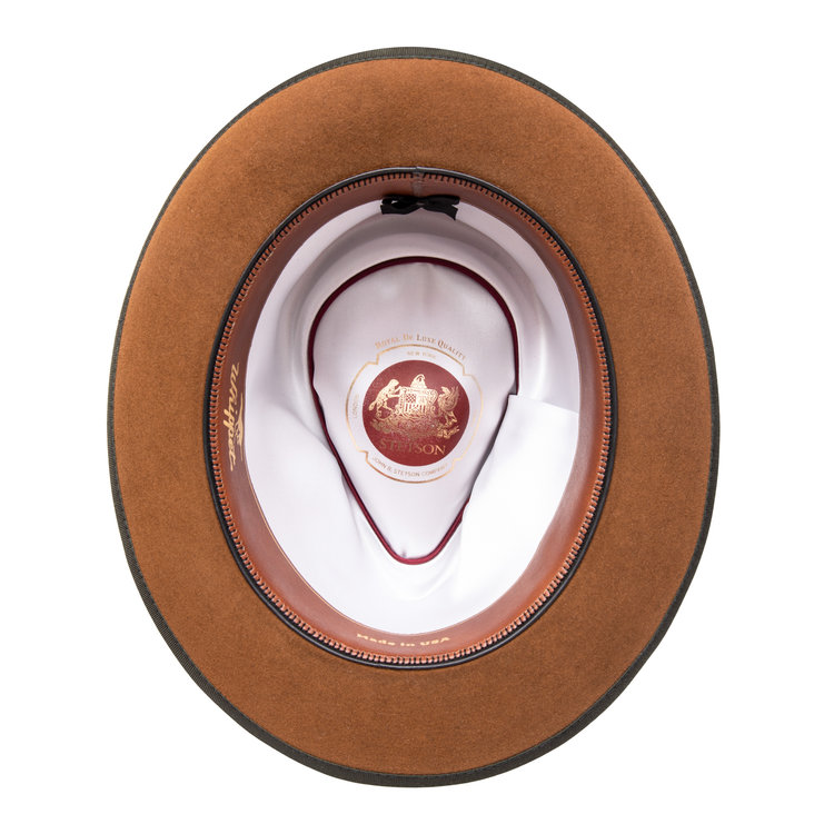 Whippet Fur Felt Teardrop Fedora Hat STETSON