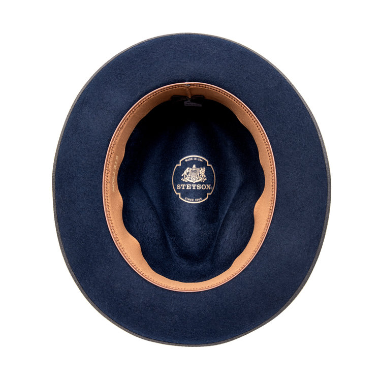 Lassiter Two-Tone Wool Felt Fedora STETSON