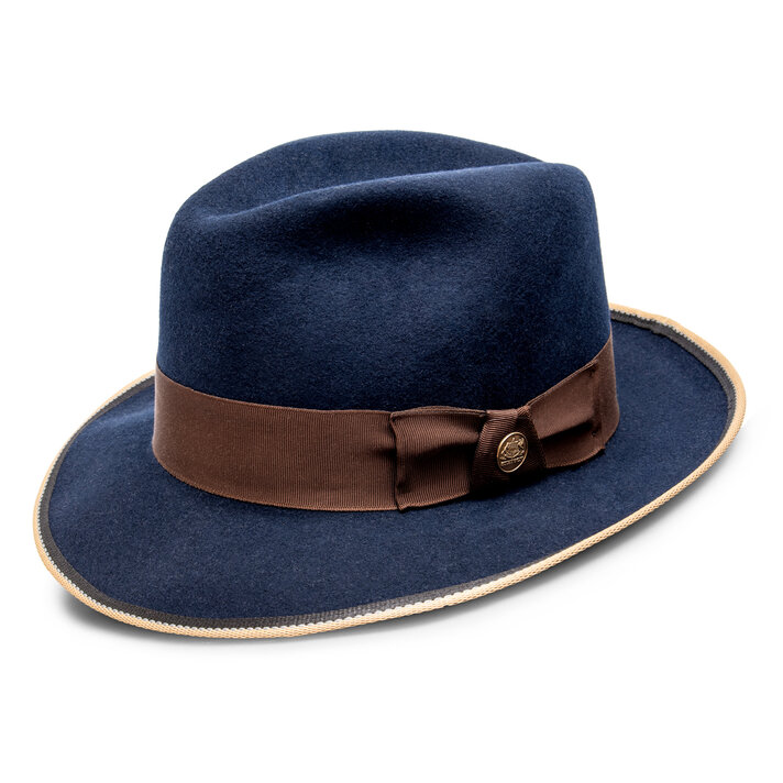 Pistoia Wide Brim Felt Fedora PANIZZA | Fast Shipping  display picture 3