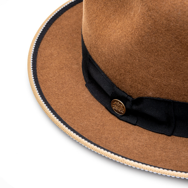 Lassiter Two-Tone Wool Felt Fedora STETSON
