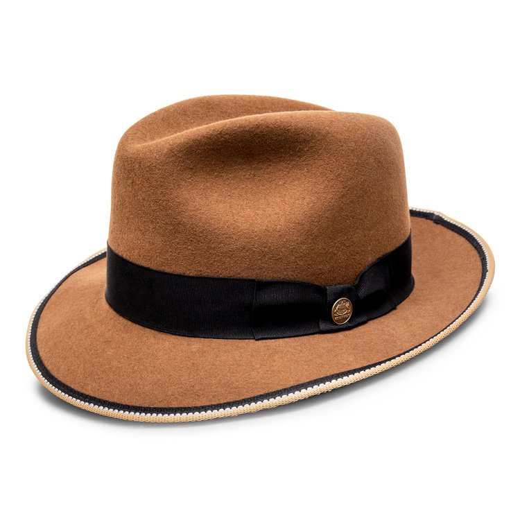 Lassiter Two-Tone Wool Felt Fedora STETSON