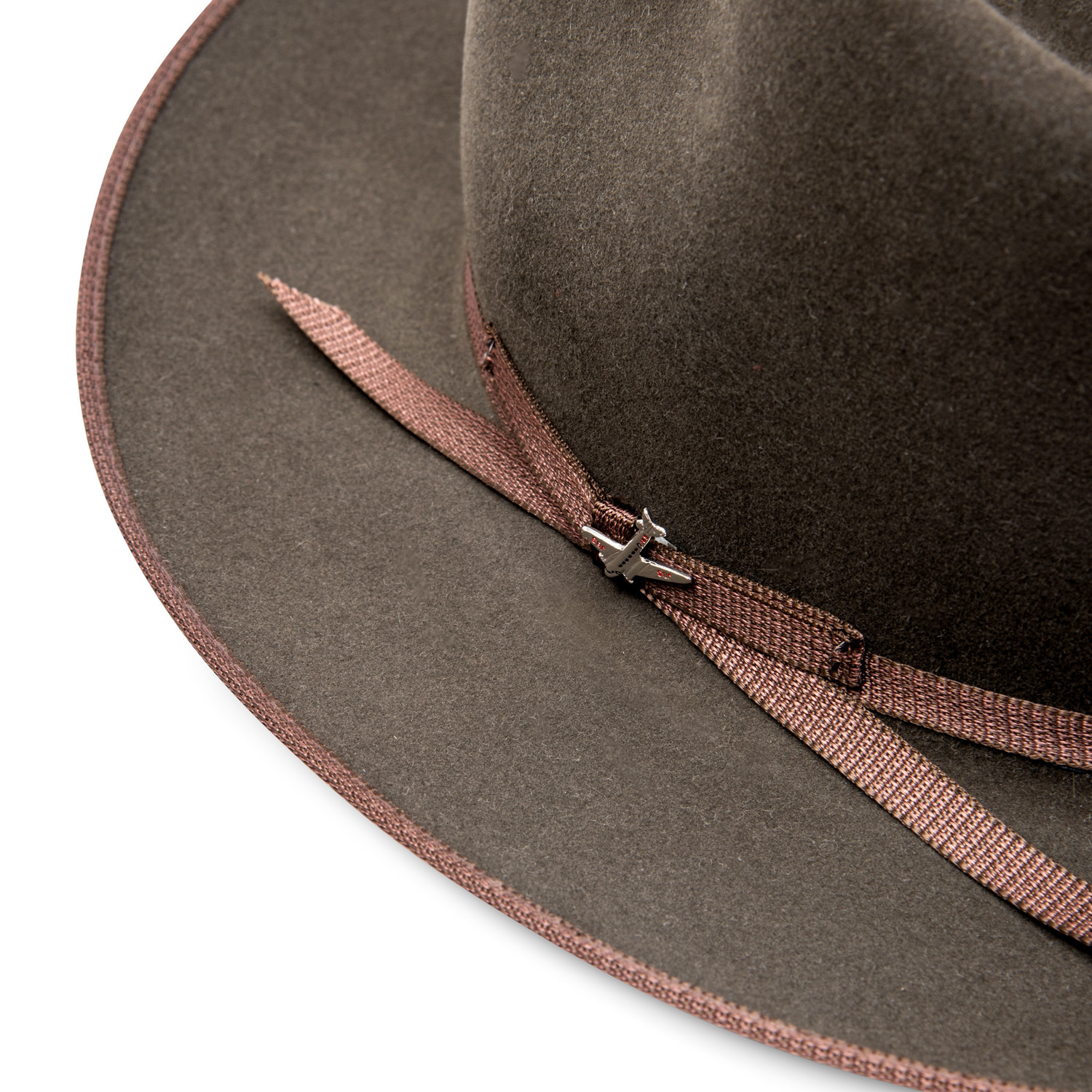 Stetson Stratoliner Cognac Bound Edge Firm Finish Cowhide Sweat Band Hat