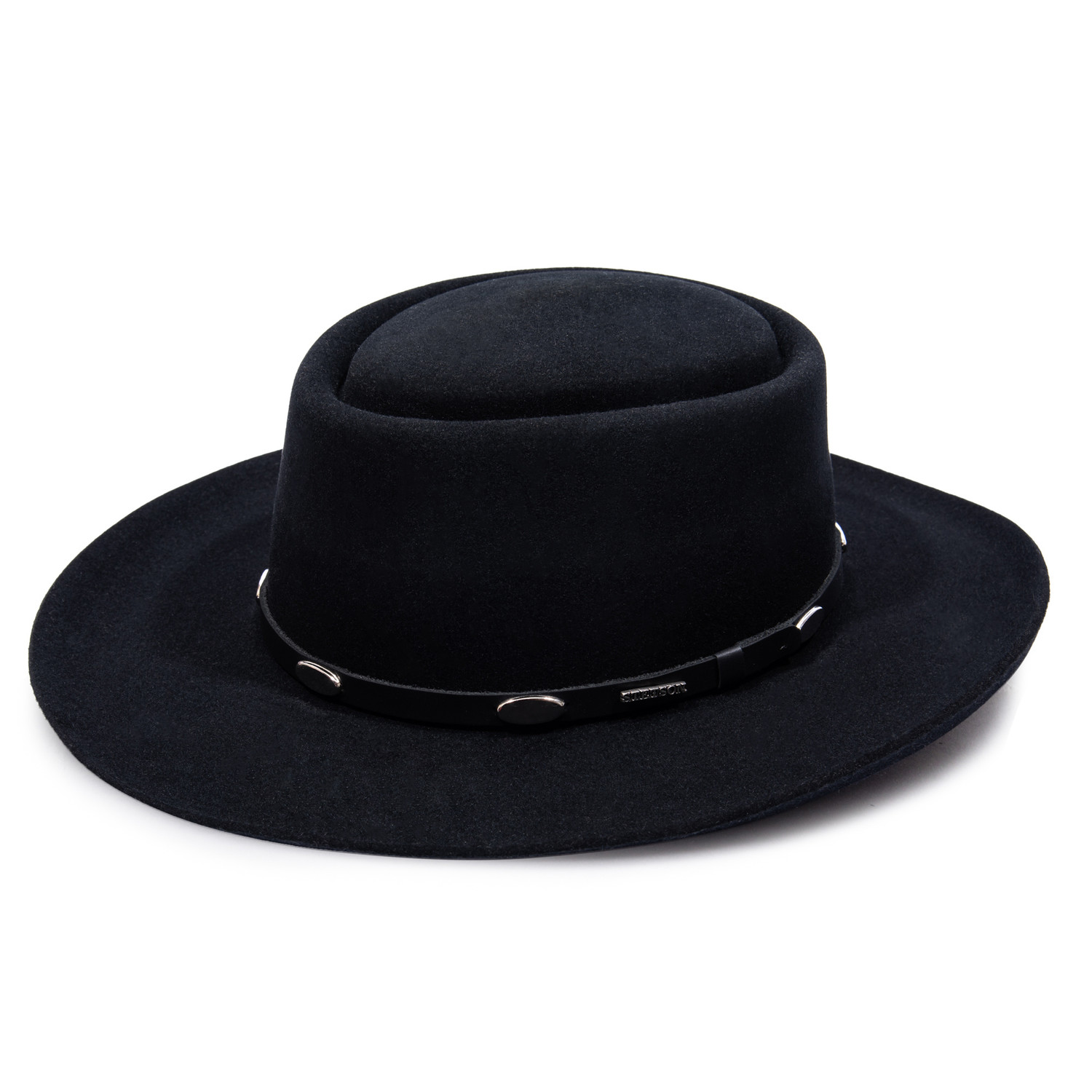 Chapeau De Cowboy En Feutre De Castor - Taille 7 1/2 - Aspect Usé - Occasion - Modèle Twister