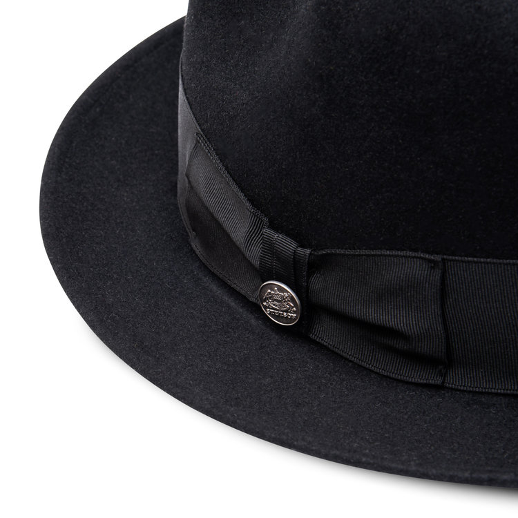 Saxon Classic Fur Felt Fedora Hat STETSON