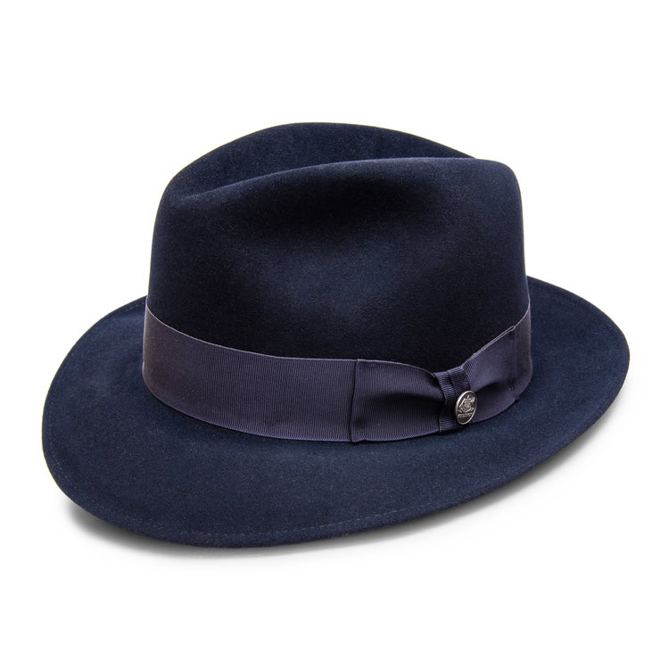 Saxon Classic Fur Felt Fedora Hat STETSON