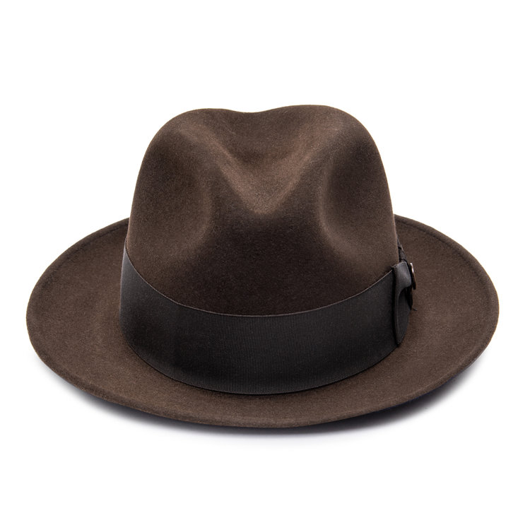Saxon Classic Fur Felt Fedora Hat STETSON