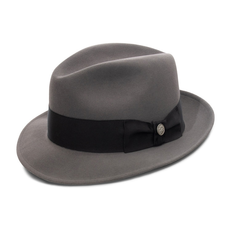 Saxon Classic Fur Felt Fedora Hat STETSON