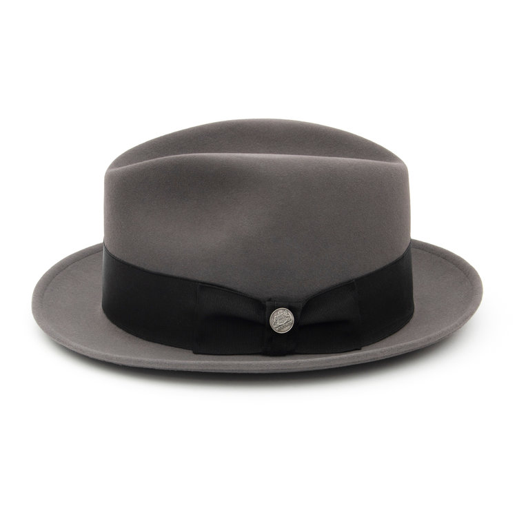 Saxon Classic Fur Felt Fedora Hat STETSON