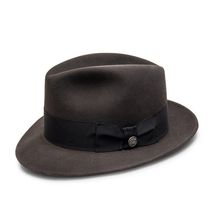 Saxon Classic Fur Felt Fedora Hat STETSON