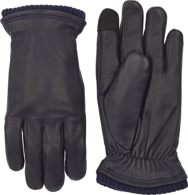 John Smartphone Compatible Leather Gloves HESTRA