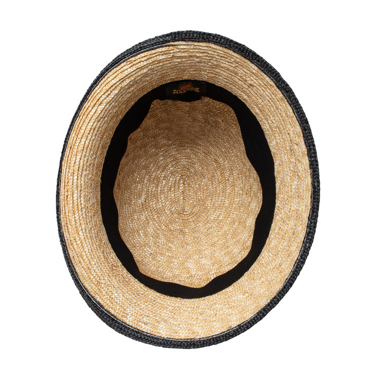 Nanni Straw Cloche Hat MAYSER
